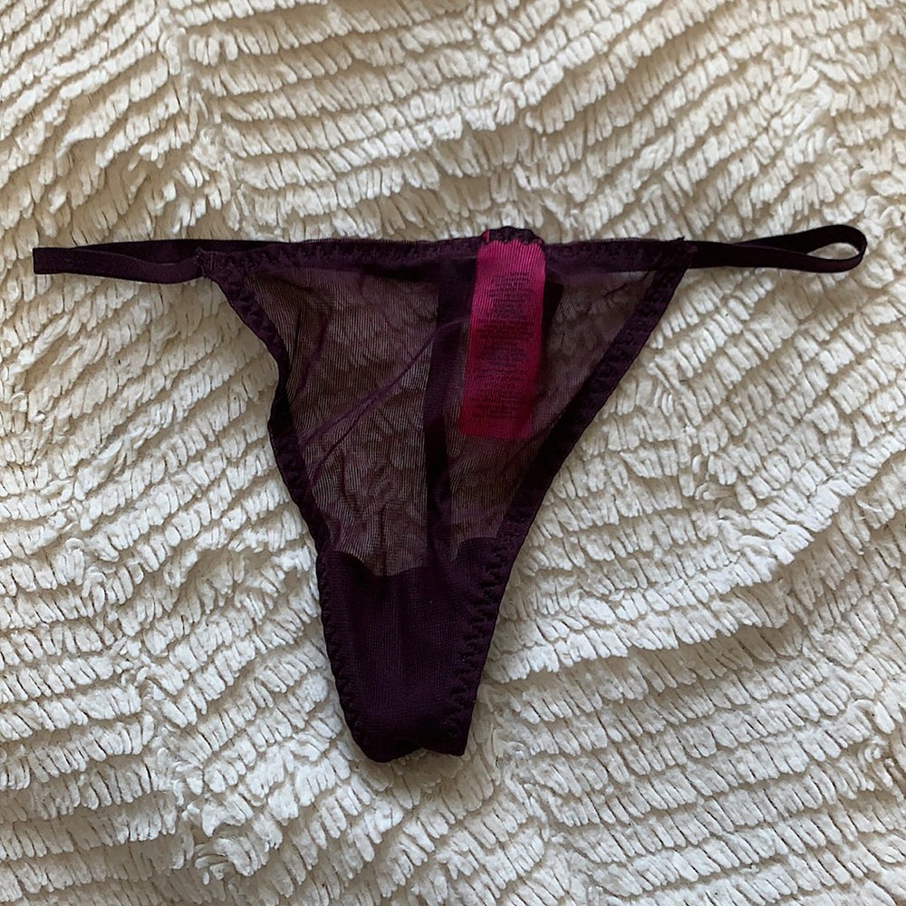 Sheer g string